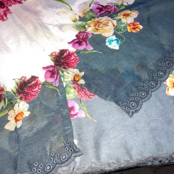 Johnny Was Floral Linden Top Tunic Boho Sz XS NWT C16219A-9 - Picture 8 of 12